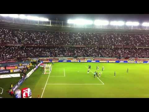 Primer Gol de Teo Gutiérrez desde la tribuna 09/07/17