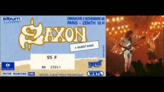 Saxon - Party Til You Puke (live Paris 1986)