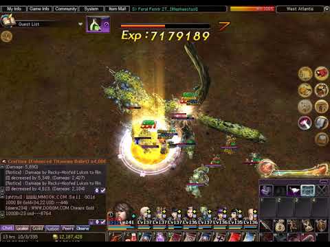 Fixing Lifting Up Level & Skills 140 Atlantica Online Valofe Video #2