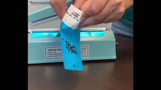 Bag Heat Sealing Machine | How to Seal Plastic and Paper Bags With Heat Sealing Machine | PouchMakes