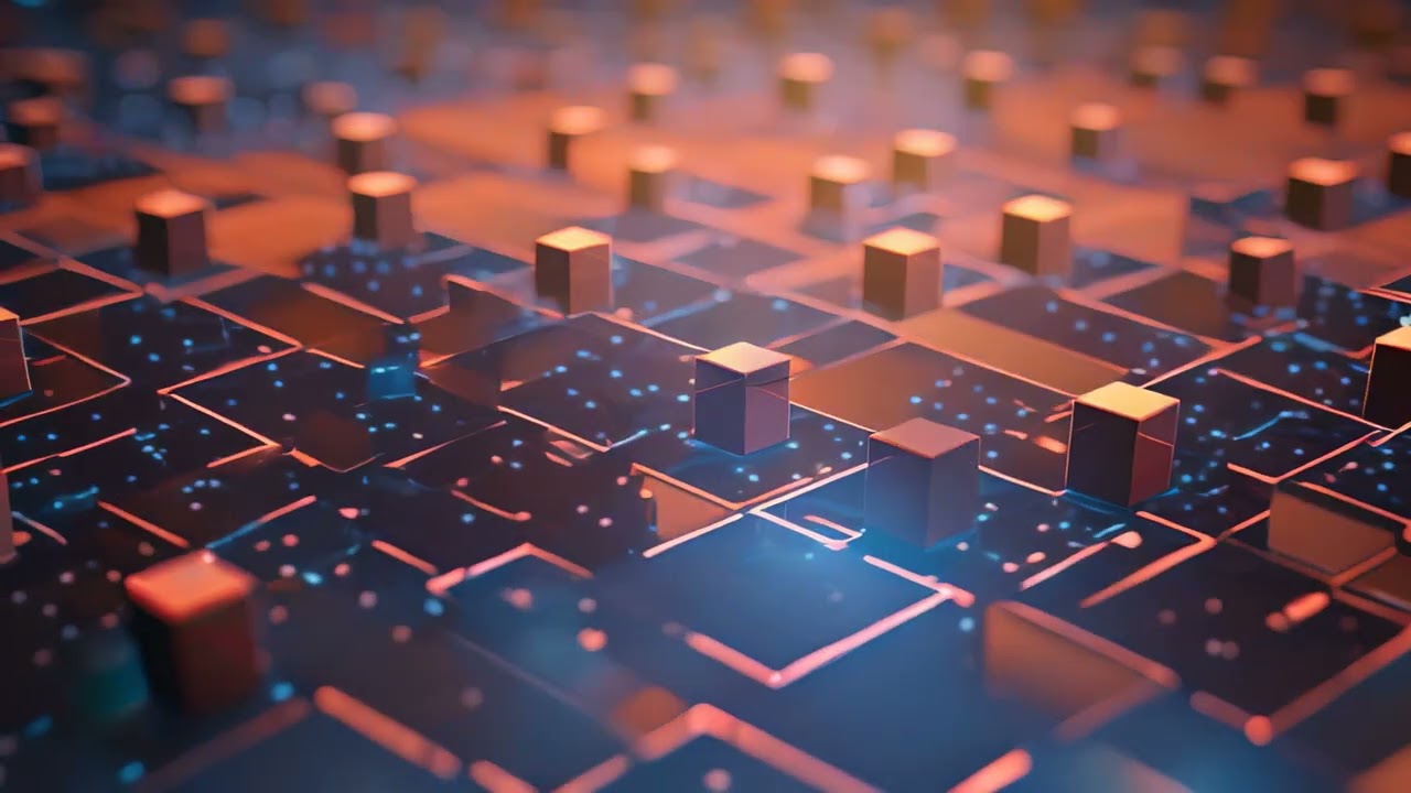 3d illustration of abstract technology background. 3d rendering of circuit board, Abstract digital