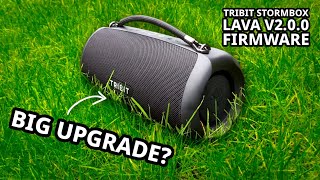 TRIBIT StormBox Lava V2.0.0 Firmware - Massive Sound Upgrade!