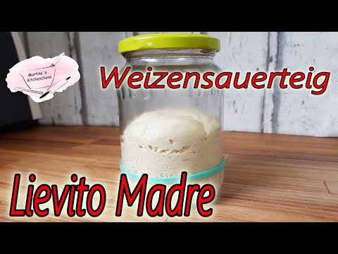 Lievito Madre ansetzen | Teil #1 | milder Weizensauerteig in 5 Tagen selber machen | Videoanleitung