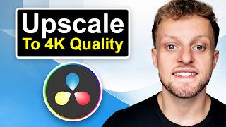 How To Upscale Video To 4K in DaVinci Resolve (Step By Step)