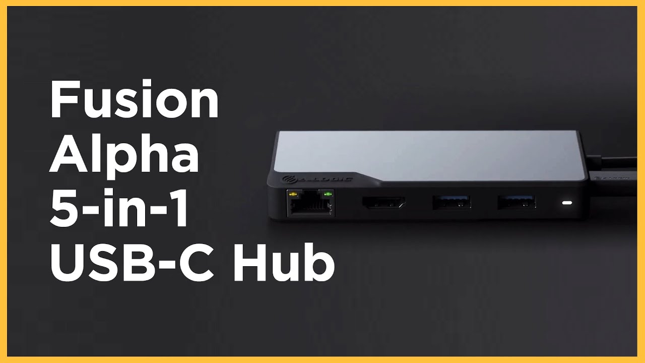 Fusion ALPHA 5-in-1 USB-C Hub