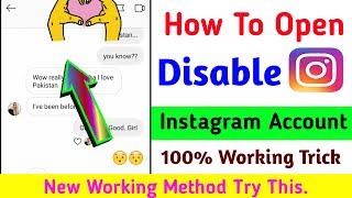 How to open disabled instagram Account || How to unlock disable Instagram account 2019