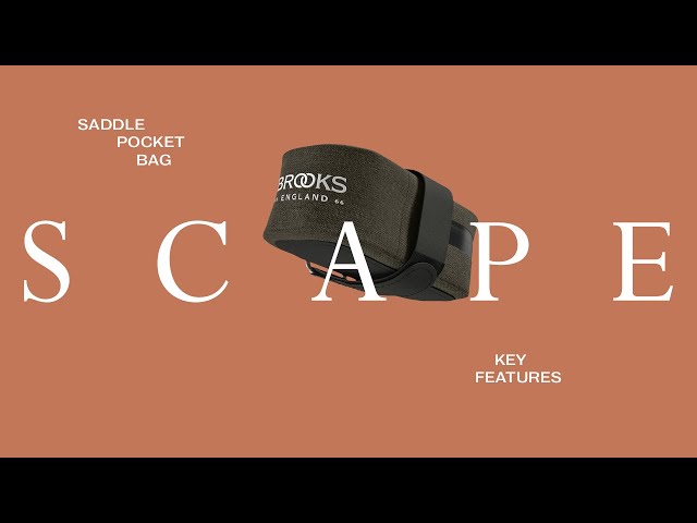 Video teaser per Brooks England - Scape Saddle Pocket Bag