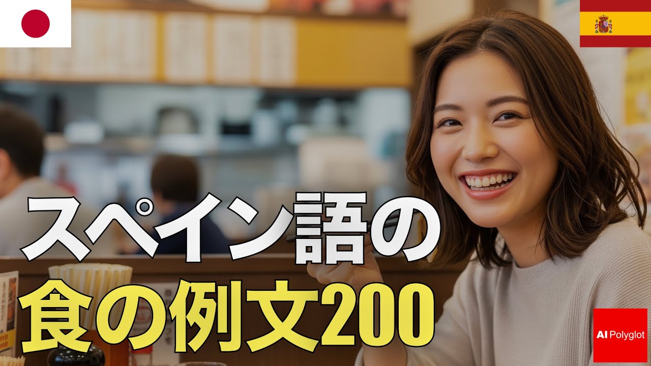 スペイン語の食の例文200 | 音声学習 | リスニング練習 episode artwork