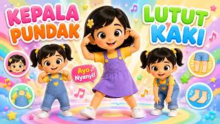 Download lagu KEPALA PUNDAK LUTUT KAKI 🎵 Lagu Anak Indonesia Terpopuler | Animasi 3D Kartun Lucu | Nursery Rhymes mp3