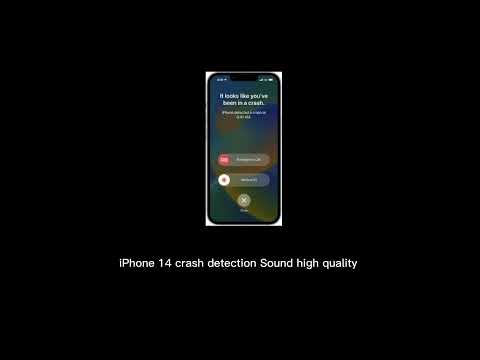 IPhone 14 Crash Detection Sound Effect
