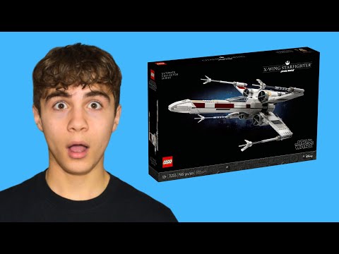 🔴 FINISHING the LEGO Star Wars UCS X-Wing Starfighter LIVE!