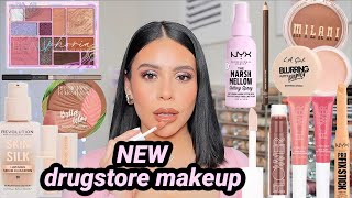 I tried all the NEW DRUGSTORE Makeup 😍 (full face first impressions)