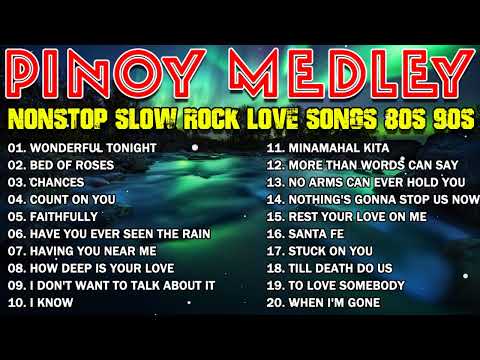 Nonstop Slow Rock Medley ???? NONSTOP SLOW ROCK LOVE SONGS 80S 90S ???? Emerson Condino Nonstop Collection