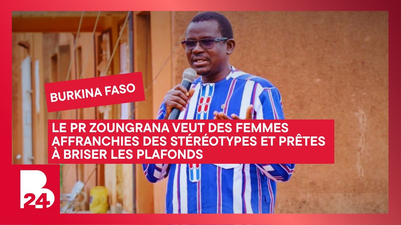 Le Pr Zoungrana veut des femmes affranchies des stéréotypes et prêtes à briser les plafonds