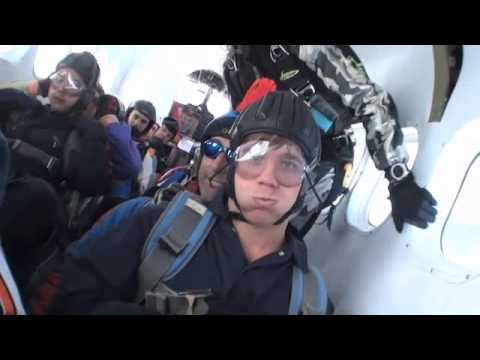 Sam Callahan's Crazy Campaign - Sky Diving 11,000ft (Music by Room94 & Reconnected)