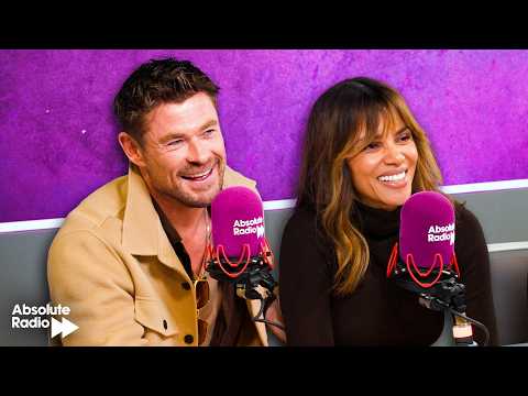 “He’s a Little Scary!” 😳 Chris Hemsworth and Halle Berry on Working With Barry Keoghan in Crime 101!