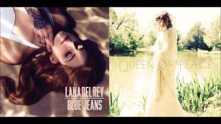 Queen Of Blue Jeans - Florence + The Machine &amp; Lana Del Rey (ReMastered Mashup)