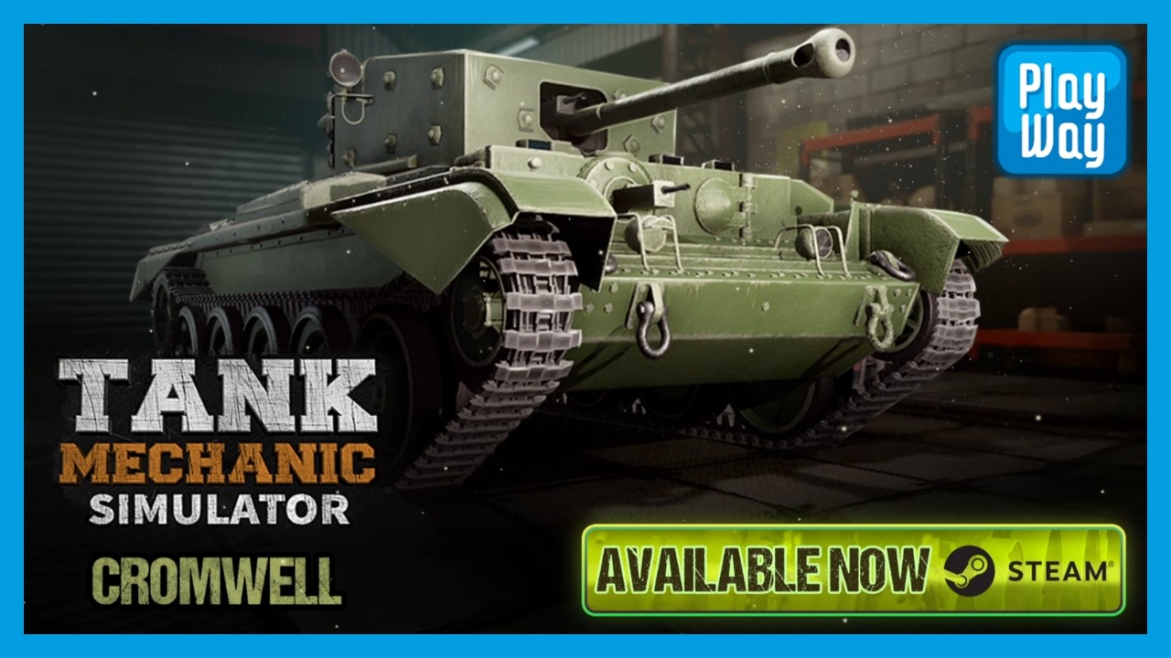 Tank Mechanic Simulator: Cromwell IV DLC - Release Trailer
