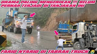 Download lagu DRAMA PALING MENGERIKAN !!! FARID bocil nyaris ditabrak TRUCK trailer di sitinjau lauik mp3