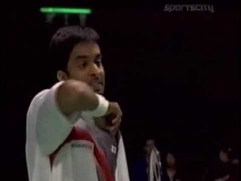 [Badminton][AllEngland][2001] MSSF Pulella Gopichand (IND) vs Peter Gade (DEN)