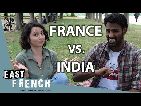 Gesture Challenge: France vs. India | Easy French 108