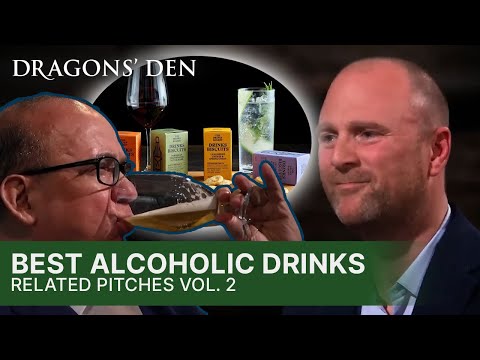 Top 3 Alcoholic Drinks Related Pitches | Vol.2 | COMPILATION | Dragons' Den