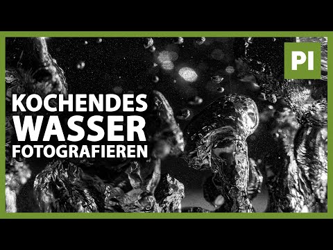 Kochendes Wasser fotografieren - Idee für Makrofotografie für Zuhause