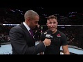 UFC Minneapolis: Drew Dober Octagon Interview