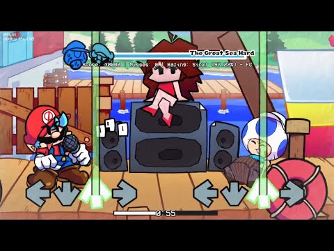 Friday Night Funkin' THE ORIGAMI KING v.2.0 - The Great Sea (FC)