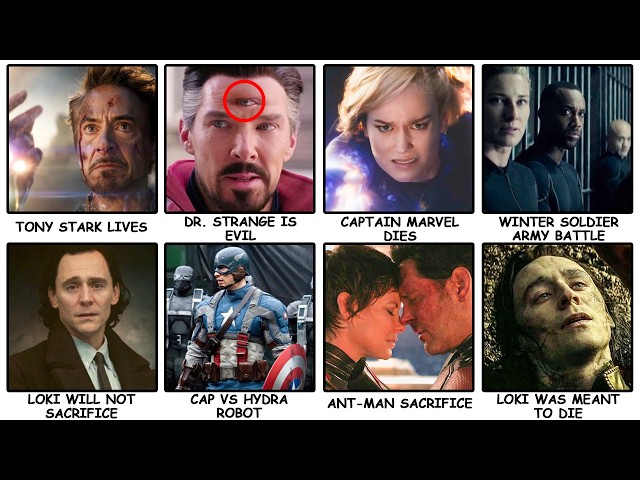 Every MCU Alternate Endings That Almost Happened Explained in 16 Minutes