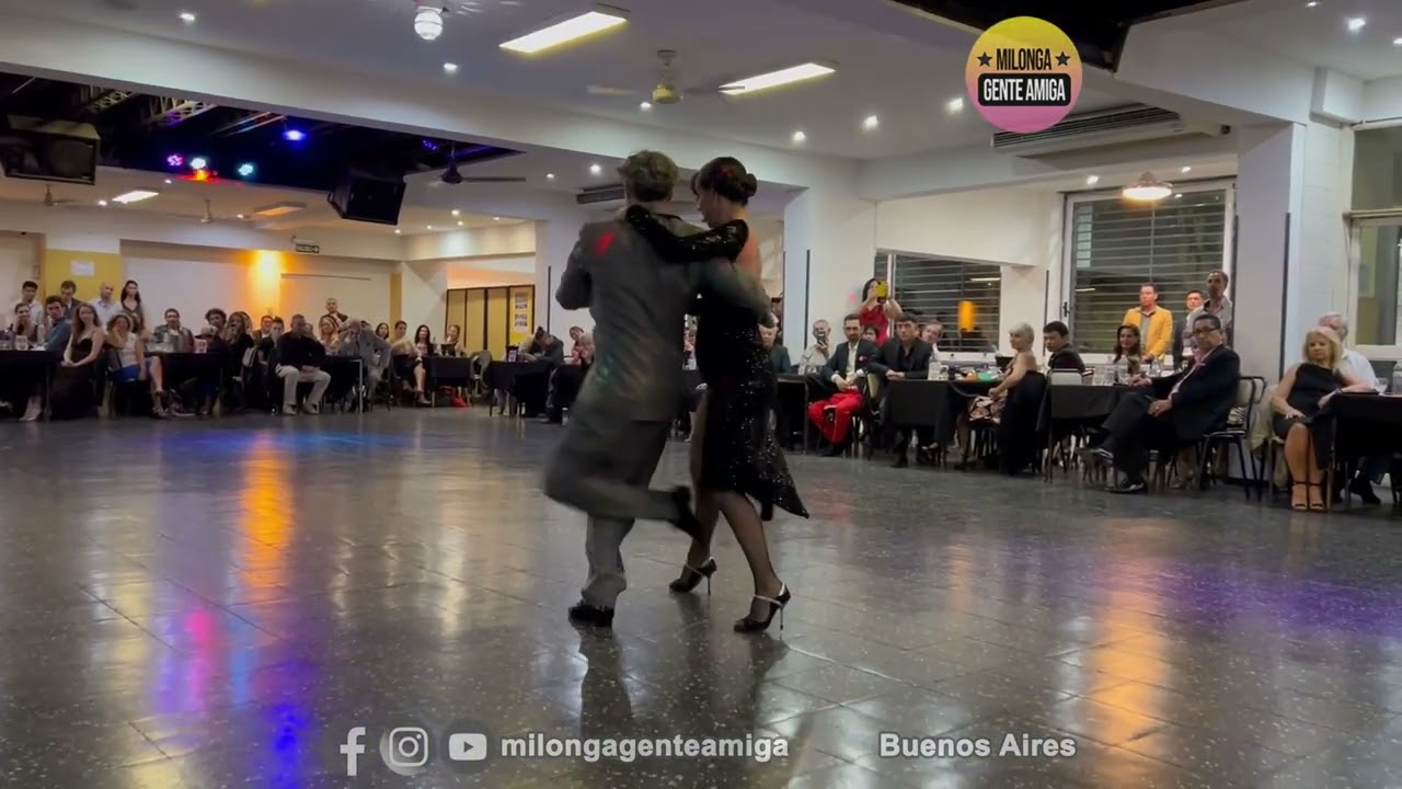 Diego Amorin y Ceclia Capello  - Milonga Gente Amiga - 31/MAR/2024 (2/2)