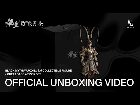 INART - Black Myth: Wukong - Great Sage Armor Set 1/6 Collectible Figure Unboxing
