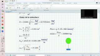 1. EJERCICIO β-NEWMARK - MOVIMIENTO EN LA BASE. EVALUACIÓN NUMÉRICA DE LA RESPUESTA DINÁMICA