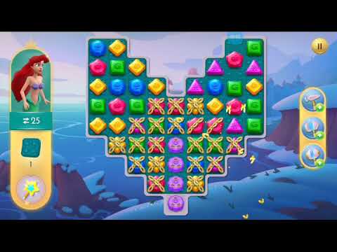 Disney Princess Majestic Quest #257 Level 207. Android Gameplay HD