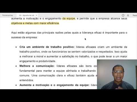 LIDERANÇA E GESTÃO DE PESSOAS