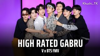 High Rated Gabru ~ Kim Taehyung ftBTS  Hindi Song 