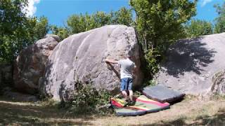 Video thumbnail de Plaisir, 4b. Targasonne