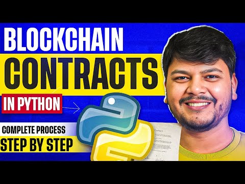 Blockchain For Python Developers Python Smart Contract Algorand Blockchain Code Eater Hindi