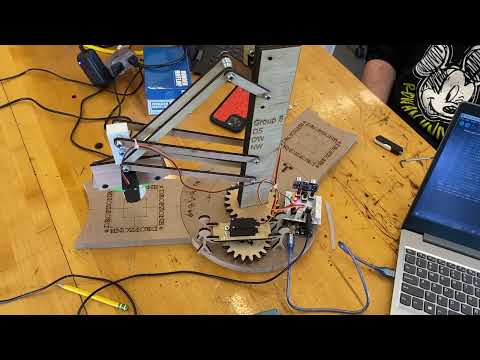 Rowan University, Mechanical Arm Project, Group 8 - Spring 2023