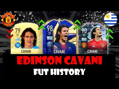EDINSON CAVANI | FIFA ULTIMATE TEAM HISTORY🔥😱 | FIFA 10 – FIFA 21