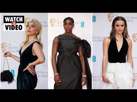 Celebrities dazzle on the BAFTAs red carpet