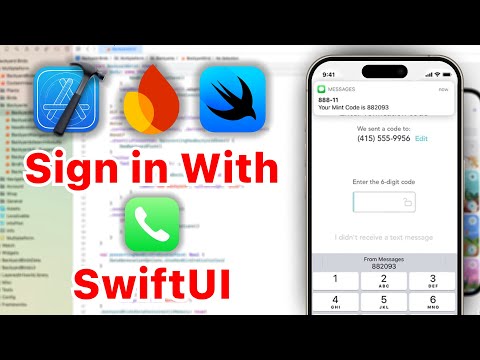 Sign in with Phone Number Using Firebase SwiftUI (Xcode 2024)