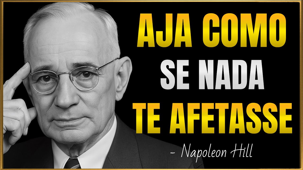 AJA COMO SE NADA TE AFETASSE | NAPOLEON HILL