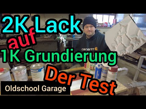 Der Test - 2K Lack auf 1K Grundierung