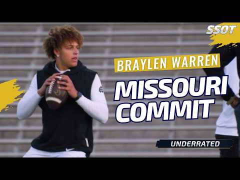 Braylen Warren | 4-Star QB Commit | Omaha Westside | Missouri Tigers 2027