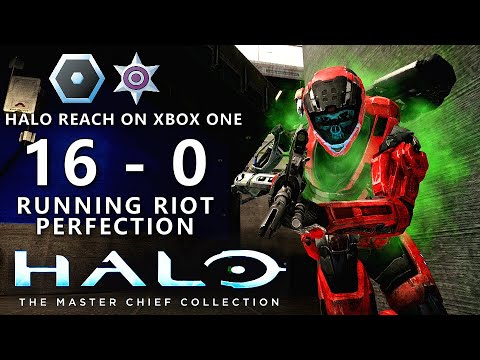 HALO: REACH MCC OFFICIAL PVP REVEAL - 16 - 0 Perfection - Flight 3 Gameplay 4K 60FPS