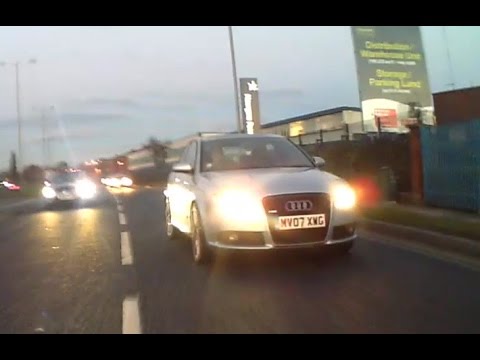 Audi Pulls Out on Cyclist SMIDGAF MV07 XWG