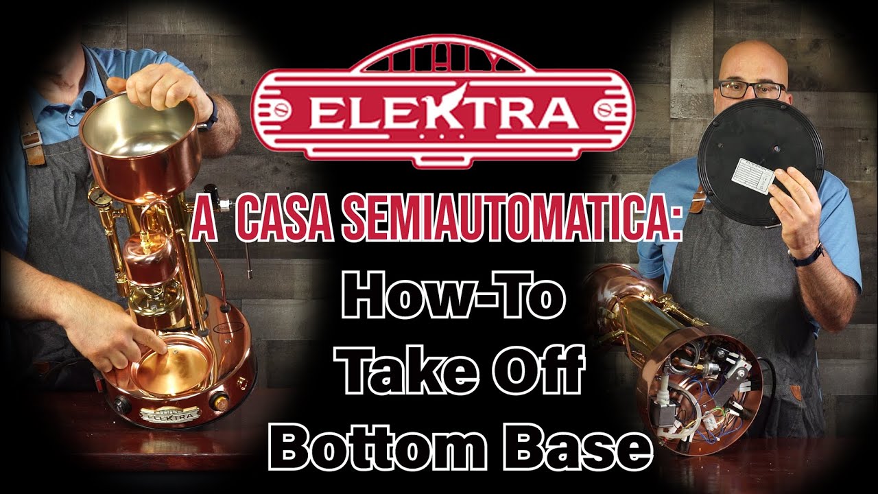 Elektra A Casa: How-To Take off Bottom Base