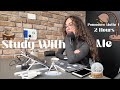 2 Hours Study With Me Background Calm Music Nature Pomodoro Method 50 10 Library Study With Sally