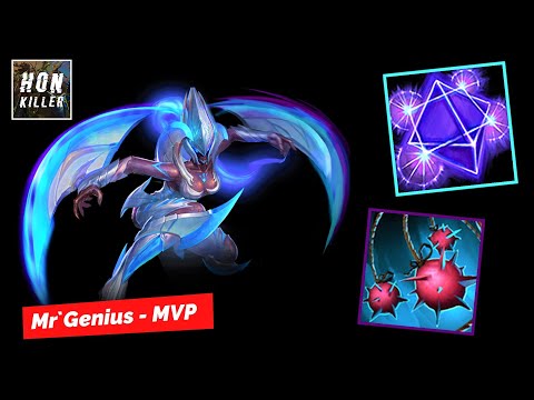 HoN The Dark Lady GEOMETER'S BANE with SPIKED BOLA - MVP